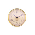 90mm Gold Plastic Clock Inserts